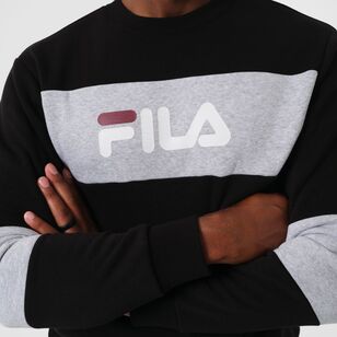 FILA Men's Richard Cotton Fleece Black