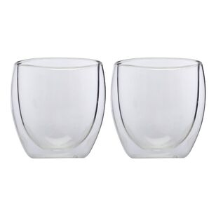 Maxwell & Williams Blend 250 ml Double Wall Cup 2 Pack