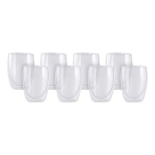 Maxwell & Williams Blend 350 ml Double Wall Cup 8 Pack