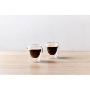 Maxwell & Williams Blend 80 ml Double Wall Espresso Cup 2 Pack