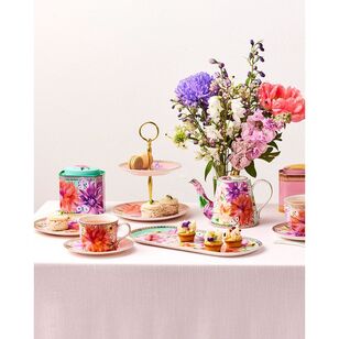 Maxwell & Williams Teas & C's Dahlia Daze 500 ml Teapot with Infuser Pink