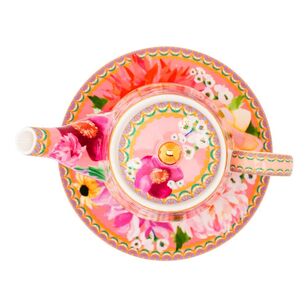 Maxwell & Williams Teas & C's Dahlia Daze 340 ml Tea for One with Infuser Pink