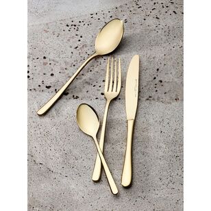 Maxwell & Williams Leveson 24-Piece Cutlery Set Champagne