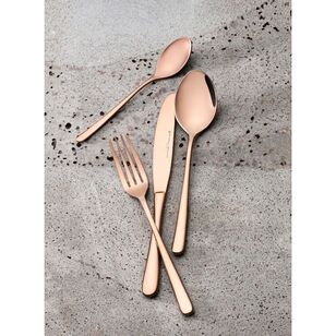 Maxwell & Williams Leveson 24-Piece Cutlery Set Copper