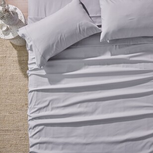 Odyssey Living Thermal Flannel Sheet Set Pale Grey