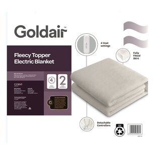 Goldair Fleecy Topper Electric Blanket