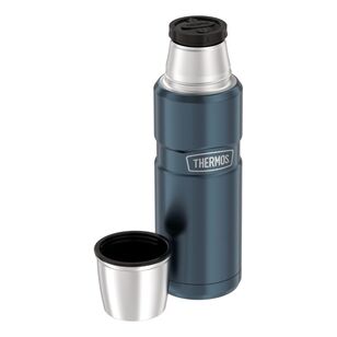 Thermos King 470 ml Stainless Steel Vacuum Insulated Flask Slate