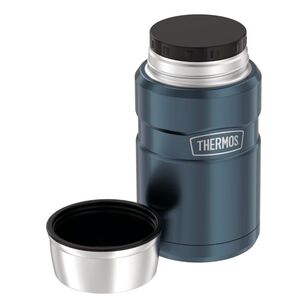 Thermos King 710 ml Stainless Steel Vacuum Insulated Food Jar Slate
