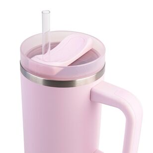 Oasis Commuter Stainless Double Wall Insulated 1.2 Litre Travel Tumbler Pink Lemonade