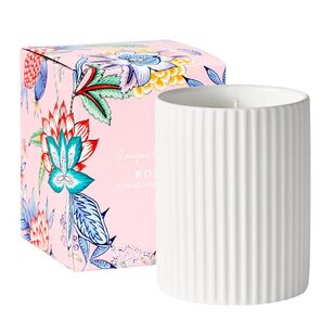 Cooper & Co Fleur 310 g Rose Candle White 310 g
