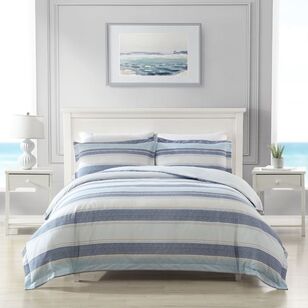 Tommy Bahama Serenity Quilt Cover Set Blue