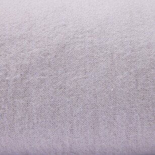 Soren Plain Dyed Flannelette Sheet Set Silver