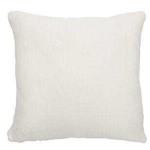 Soren Nevada Faux Fur Cushion Cream 50 x 50 cm