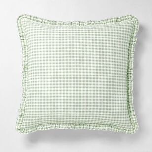 Chyka Home Laze Cotton European Pillowcase Green European