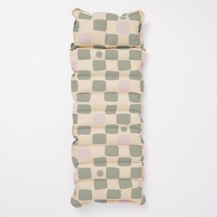 Sunny Life Vintage Lie On Checkerboard