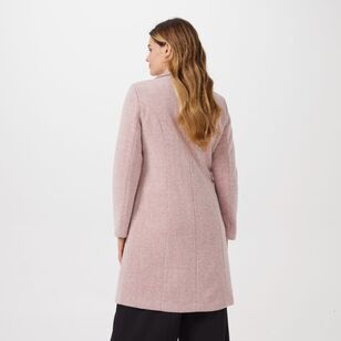 Leona Edmiston Ruby Women's Dynamic Coat Dust Pink
