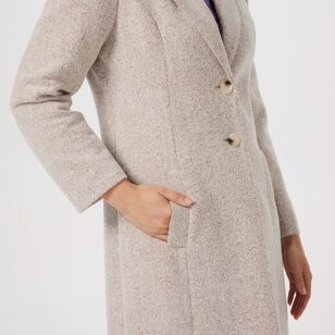 Leona Edmiston Ruby Women's Dynamic Coat Taupe