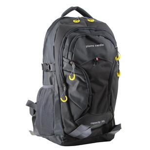 Pierre Cardin Travel Lightweight Adventure Backpack Grey