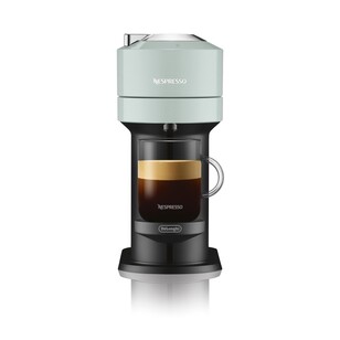 De'Longhi Nespresso Vertuo Next Capsule Coffee Machine Bundle with Aeroccino3 Milk Frother Jade ENV120JAE