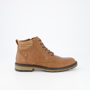 JC Lanyon Men's Andy Lace Up Ankle Boot Tan
