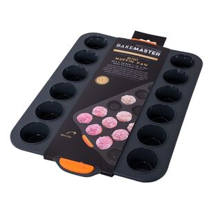 Bakemaster 35 x 24 cm Silicone 24 Cup Mini Muffin Pan