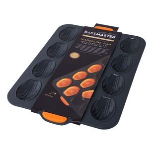 Bakemaster 35 x 24 x 2 cm Silicone 16 Cup Madeleine Pan