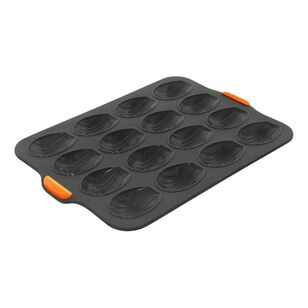 Bakemaster 35 x 24 x 2 cm Silicone 16 Cup Madeleine Pan