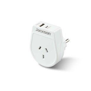 Jackson Outbound Slim USB-A/C Travel Adaptor EUR-BALI