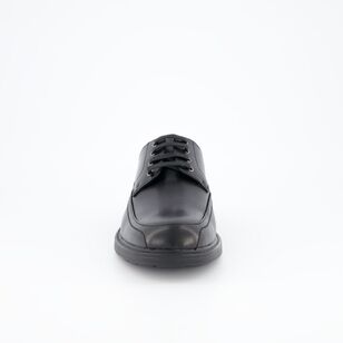 Slatters Men's Shadow Traditional Lace Up Shoe Black