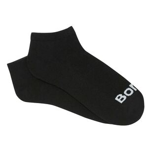 Bonds Men's Everyday Cushioned Low Cut Sock 3 Pack Black