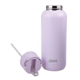 Oasis Moda 1L Ceramic Lined Stainless Steel Triple Wall Insulated Drink Bottle Orchid