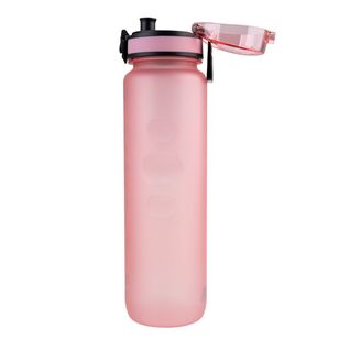 Oasis Tritan Motivational Sports Bottle 1 L Glow Pink