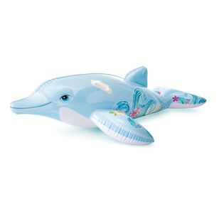 Lazy Dayz Lil’ Dolphin Inflatable Ride-On