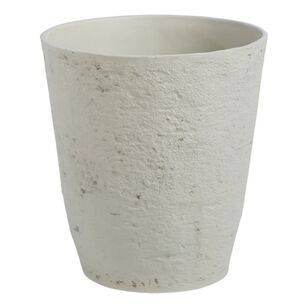 Rogue Rustic Stone Look Planter Pot 37 cm Cream