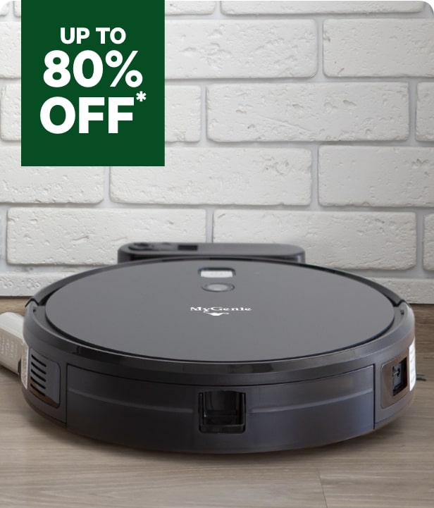 Up To 80% Off Floorcare Appliances