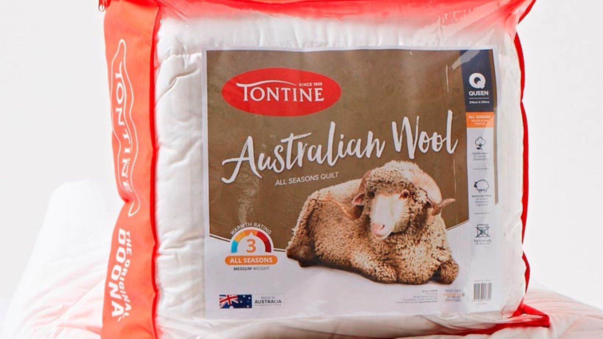 Tontine Australian Wool Medium Weight All Seasons Quilt