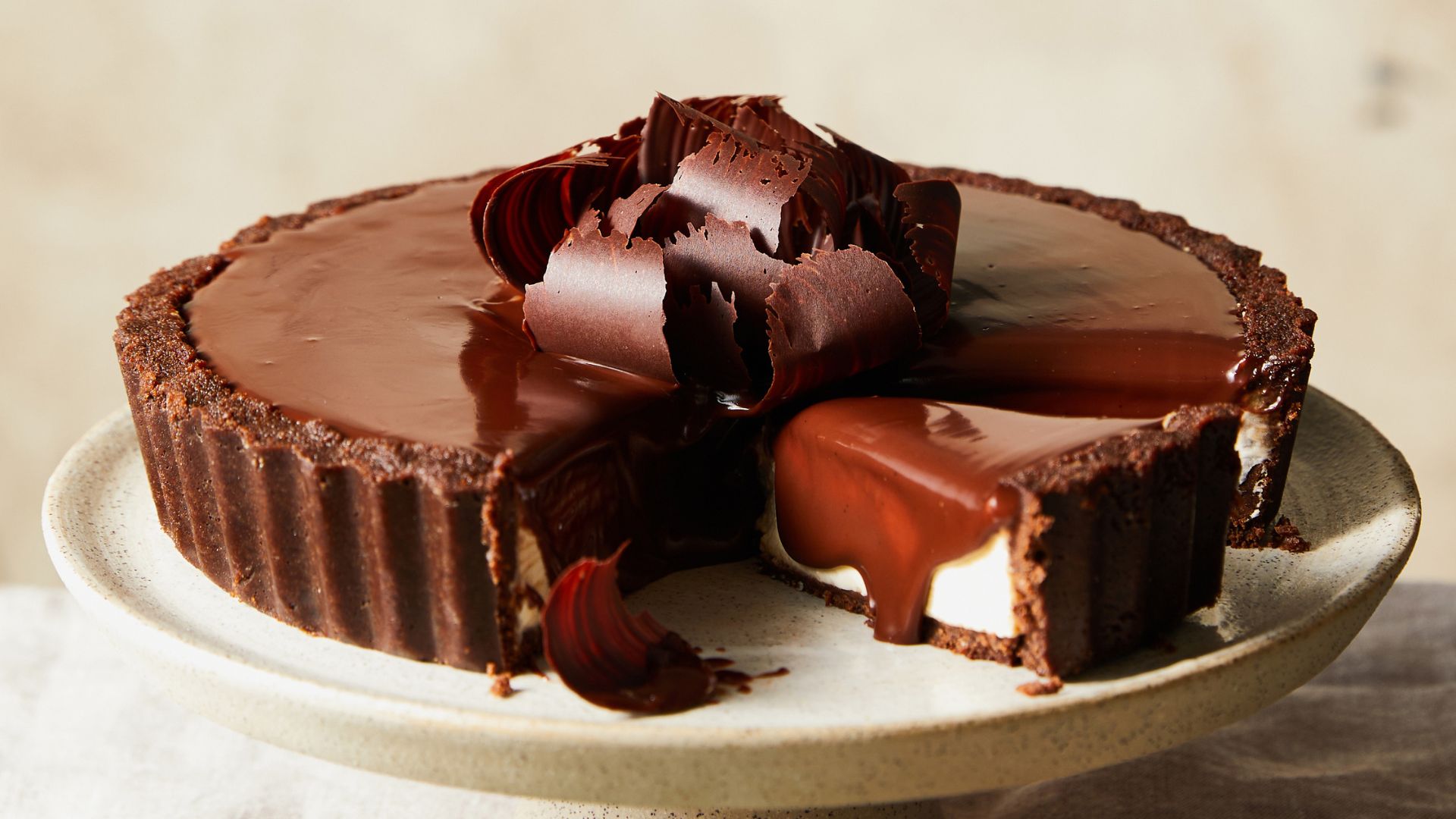 Triple Chocolate Cheesecake by Kirsten Tibballs