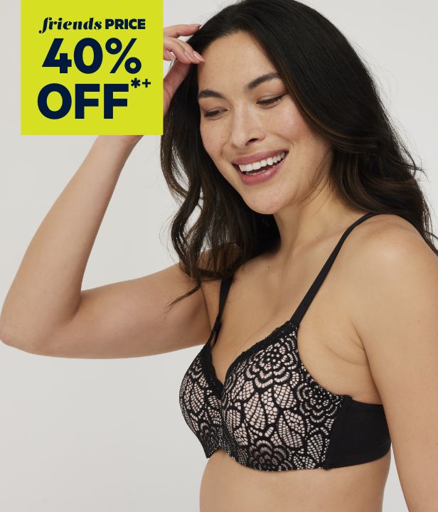 40% Off Full Priced Bras & Underwear